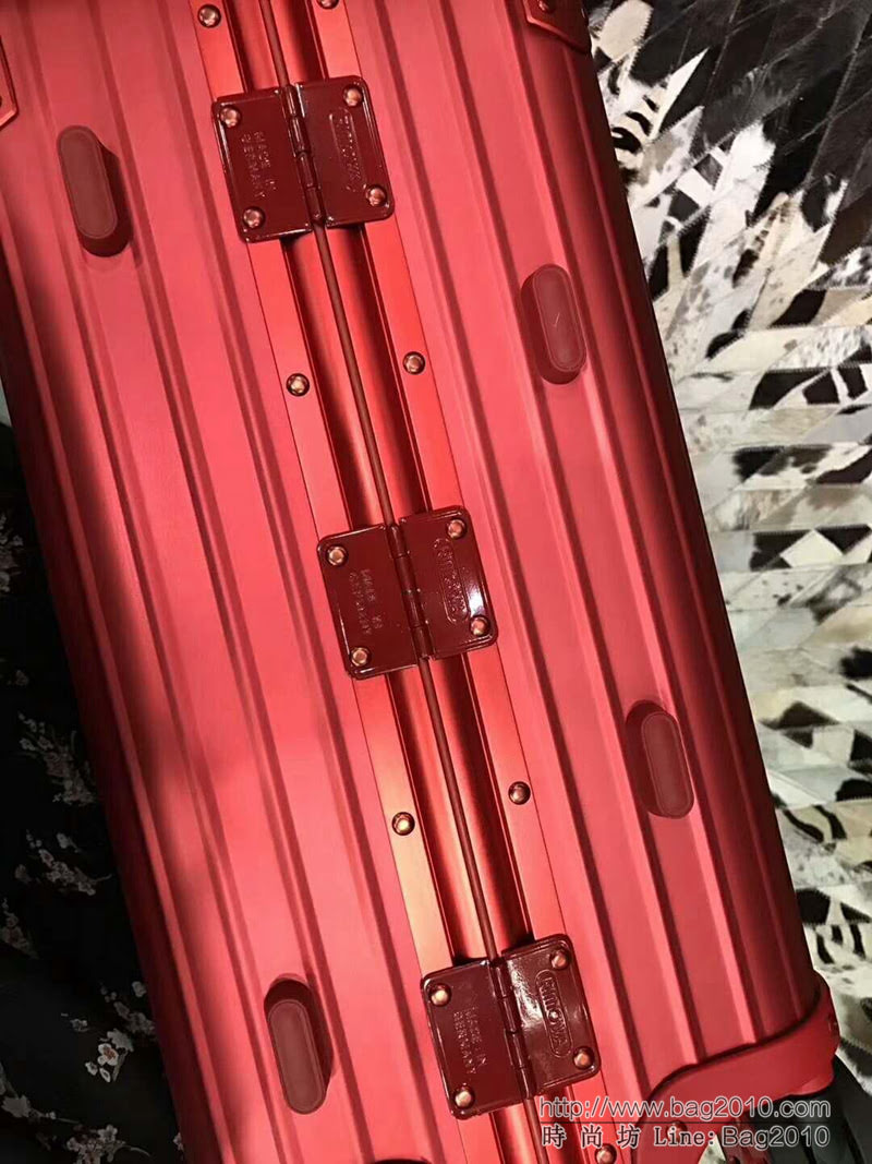 RIMOWA日默瓦 全鋁鎂合金拉箱/拉杆箱 Supreme x rimowa聯名款  xbt1043